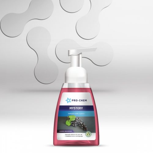 Ніжне мило в піні із запахом чорного винограду MYSTERY